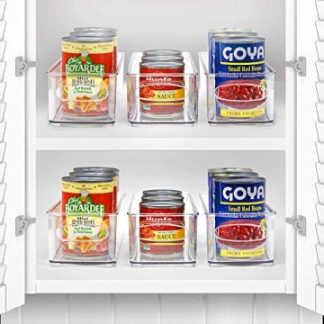 Sorbus Stackable Organizer Bins for Kitchen & Pantry Storage