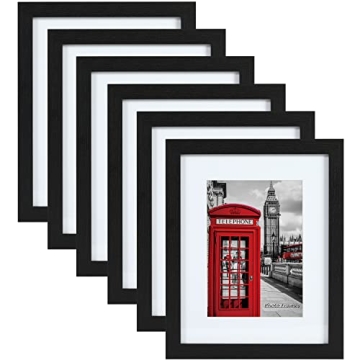 PEALSN 11x14 Frame Set of 6 for Wall or Table Display