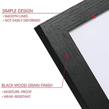 PEALSN 11x14 Frame Set of 6 for Wall or Table Display