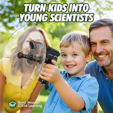 HAUSBELL Parabolic Listening Device for Kids' Nature Exploration