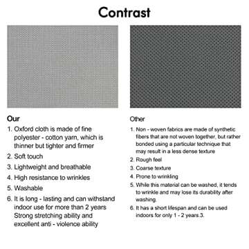 Lirex 8-Pocket Hanging Purse Organizer for Closet - Oxford Cloth Storage System with Double Layer Protection, Grey