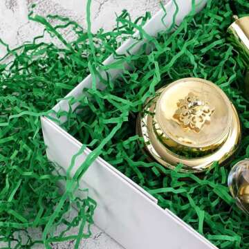 Eco-Friendly Crinkle Cut Paper Shred for Gift Baskets