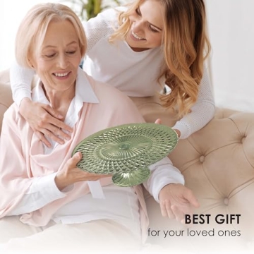 Amici Home Rochester Vintage Glass Cake Stand for Elegant Displays