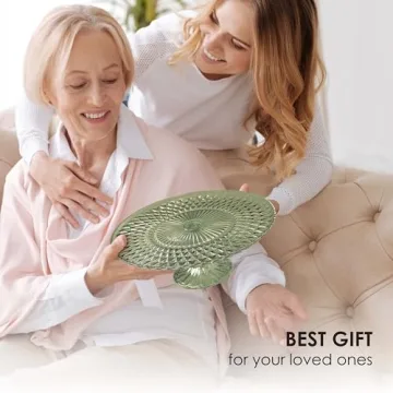 Amici Home Rochester Vintage Glass Cake Stand for Elegant Displays