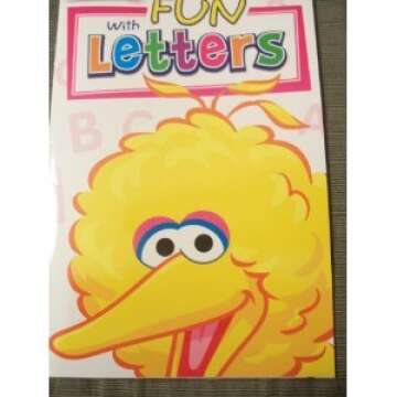 Sesame Street Fun With Colors & Shapes, Letters, & Numbers Wipe-On & Wipe-Off Workbooks