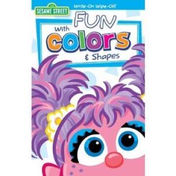 Sesame Street Fun With Colors & Shapes, Letters, & Numbers Wipe-On & Wipe-Off Workbooks