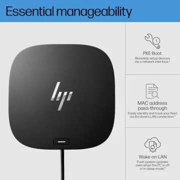 HP G5 USB-C Dock for All USB-C Laptops - 11-in-1 Adapter