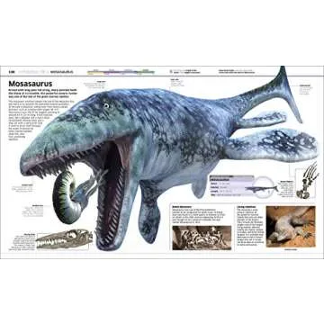 Knowledge Encyclopedia Dinosaur - Explore 60 Prehistoric Creatures