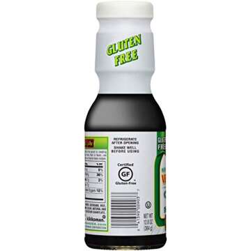 Kikkoman Vegetarian Oyster Sauce - Vegan & Gluten-Free Seasoning