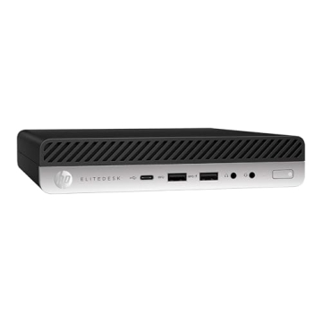 HP EliteDesk 705 G4 Mini PC with Ryzen 5, 8GB RAM, 256GB SSD