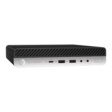 HP EliteDesk 705 G4 Mini PC with Ryzen 5, 8GB RAM, 256GB SSD