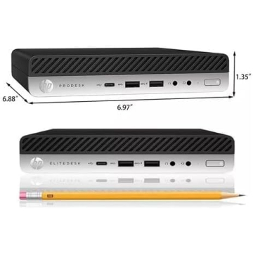 HP EliteDesk 705 G4 Mini PC with Ryzen 5, 8GB RAM, 256GB SSD