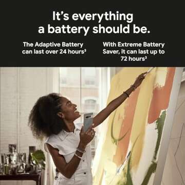 Google Pixel 7 Pro - 5G Android Phone - Unlocked Smartphone with Telephoto/ Wide Angle Lens, and 24-Hour Battery - 256GB - Snow