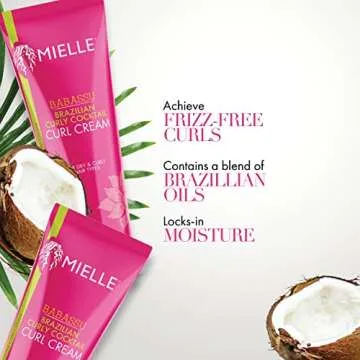 Mielle Organics Brazilian Curly Cocktail Curl Cream (7.5 oz.)