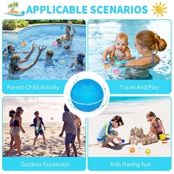 WHDPETS Reusable Water Balloons - Summer Fun for Kids