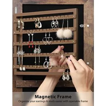 Nicetree Jewelry Cabinet with LEDs - Stylish Storage Solution