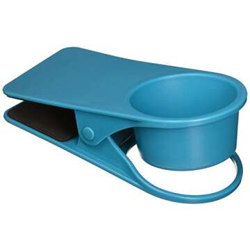 Versatile Drink Cup Holder Clip for Home and Office Usage