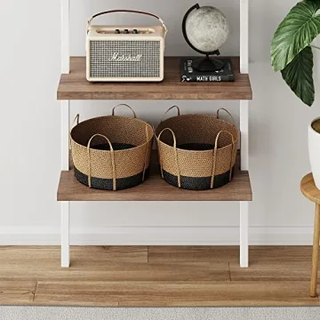 Nathan James Theo 5-Shelf Bookcase for Stylish Storage