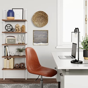 Nathan James Theo 5-Shelf Bookcase for Stylish Storage