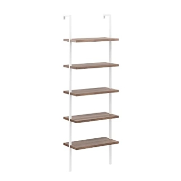 Nathan James Theo 5-Shelf Bookcase for Stylish Storage