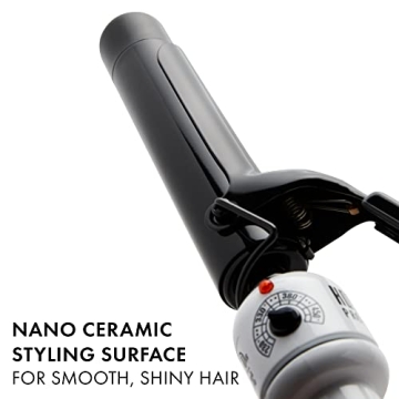 Hot Tools Nano Ceramic Curling Iron for Smooth, Shiny Waves