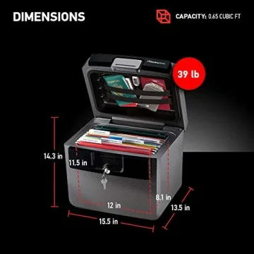 SentrySafe HD4100 Fireproof Waterproof Document Safe