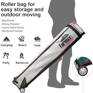 Durable 10x10ft Eurmax Pop Up Canopy Tent for Events