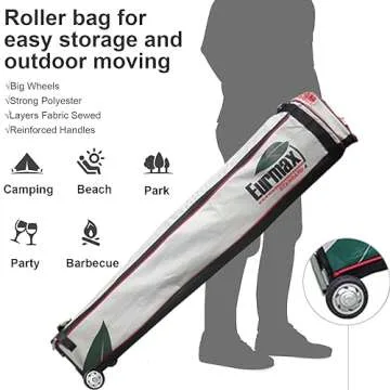 Durable 10x10ft Eurmax Pop Up Canopy Tent for Events