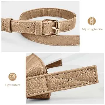 KALIDI Clear Bag Stadium Approved Crossbody Purse Zipper Shoulder Bag Vegan Leather Trim Sports Concert Prom Party Museum