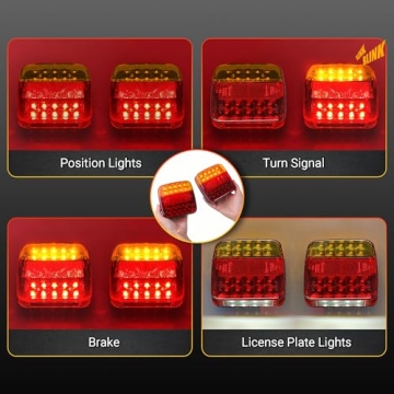 Buy MEDAMOC Wireless Magnetic Trailer Lights Online