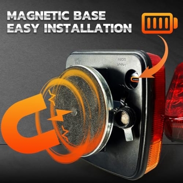 Buy MEDAMOC Wireless Magnetic Trailer Lights Online