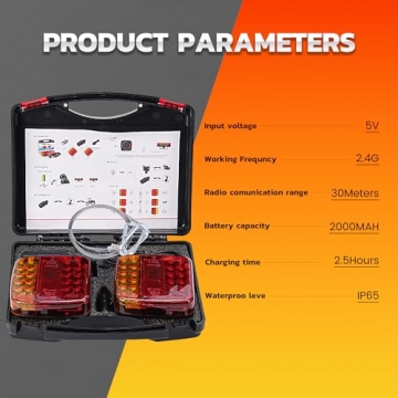 Buy MEDAMOC Wireless Magnetic Trailer Lights Online