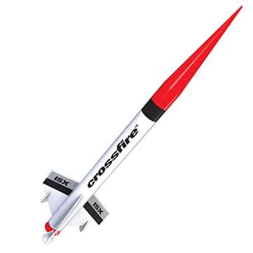 Estes Crossfire ISX Model Rockets, Brown/a
