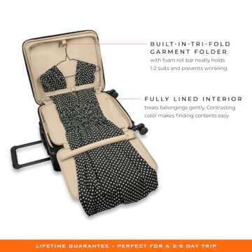 Briggs & Riley Baseline Spinners, Black, 21-inch Global Carry-On