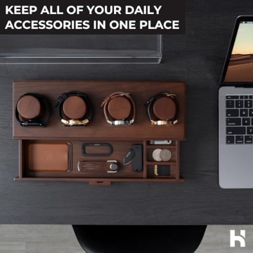 Premium Wooden Watch Display Case with Lifetime Assurance