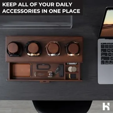 Premium Wooden Watch Display Case with Lifetime Assurance