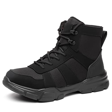 ARCHINSERT Safety Shoes for Men and Women - Steel Toe, Waterproof, Non-Slip Construction Boots