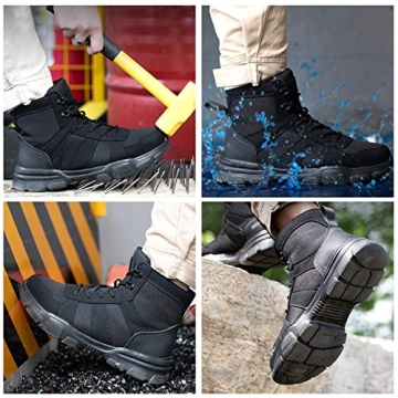 ARCHINSERT Steel Toe Waterproof Safety Shoes