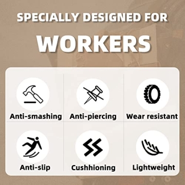 ARCHINSERT Steel Toe Waterproof Safety Shoes