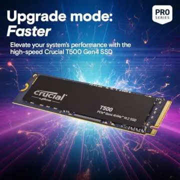 Crucial T500 2TB NVMe SSD - Lightning Fast Storage