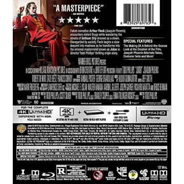Joker: Folie à Deux 4K Ultra HD + Blu-ray Edition