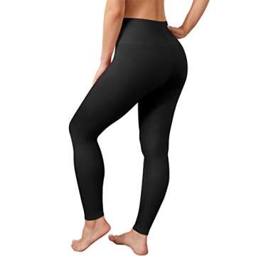 Maidenform womens Firm Foundations Leggings - Available in Tall Dms085 Thigh Shapewear, Black, X-Large US