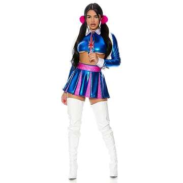 Forplay Women's Fook Who? Costume, Upgraded Fun and Fit
