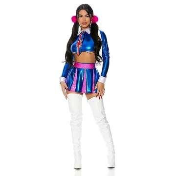 Forplay Women's Fook Who? Costume, Upgraded Fun and Fit
