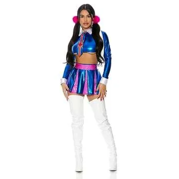 Forplay Women's Fook Who? Costume, Upgraded Fun and Fit