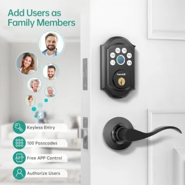 Hornbill Smart Deadbolt – Keyless Fingerprint Entry Lock
