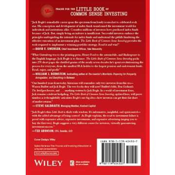 The Little Book of Common Sense Investing: The Only Way to Guarantee Your Fair Share of Stock Market Returns (Little Books, Big Profits)