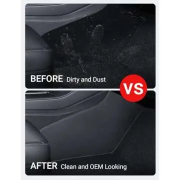 BASENOR Waterproof Anti-Kick Mats for Tesla Model Y 2020-2025