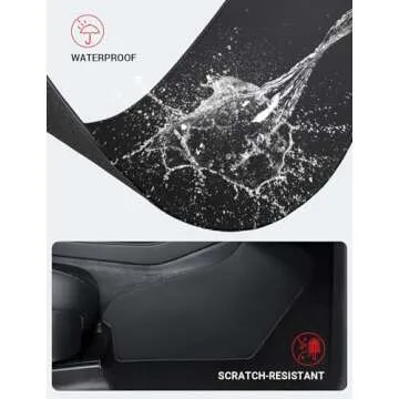 BASENOR Waterproof Anti-Kick Mats for Tesla Model Y 2020-2025