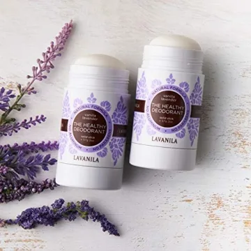 Lavanila Vanilla Lavender Aluminum-Free Deodorant 2-Pack